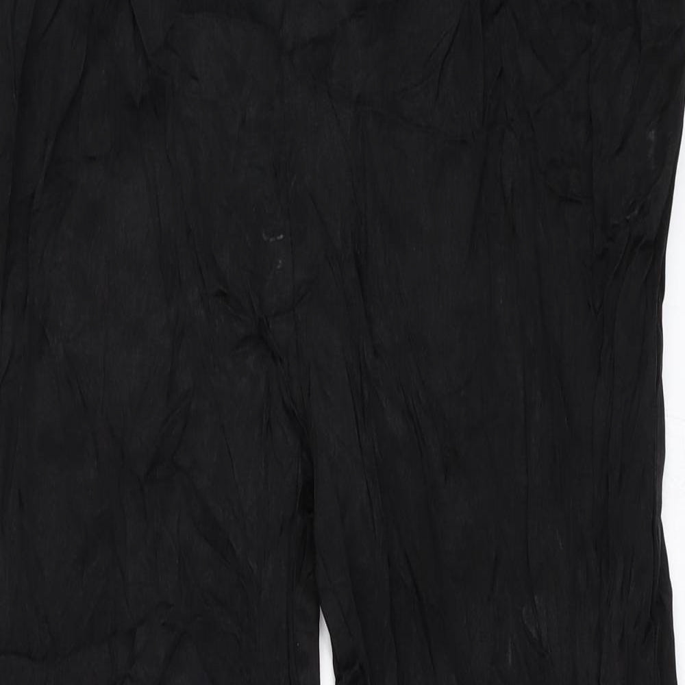 Massimo Dutti Womens Black   Trousers  Size 36 L26 in