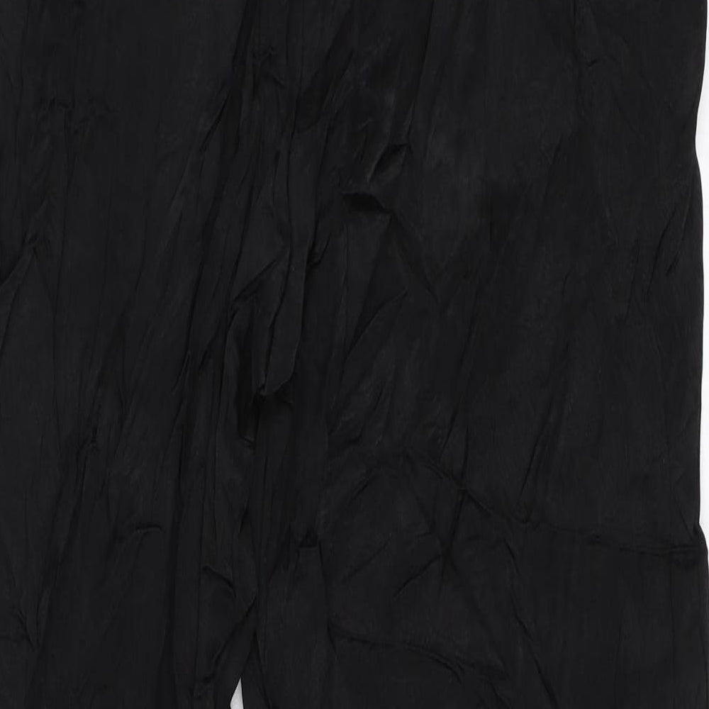 Massimo Dutti Womens Black   Trousers  Size 36 L26 in