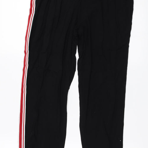 Papaya Womens Black   Trousers  Size 10 L28.5 in