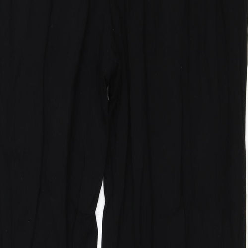 Papaya Womens Black   Trousers  Size 10 L28.5 in