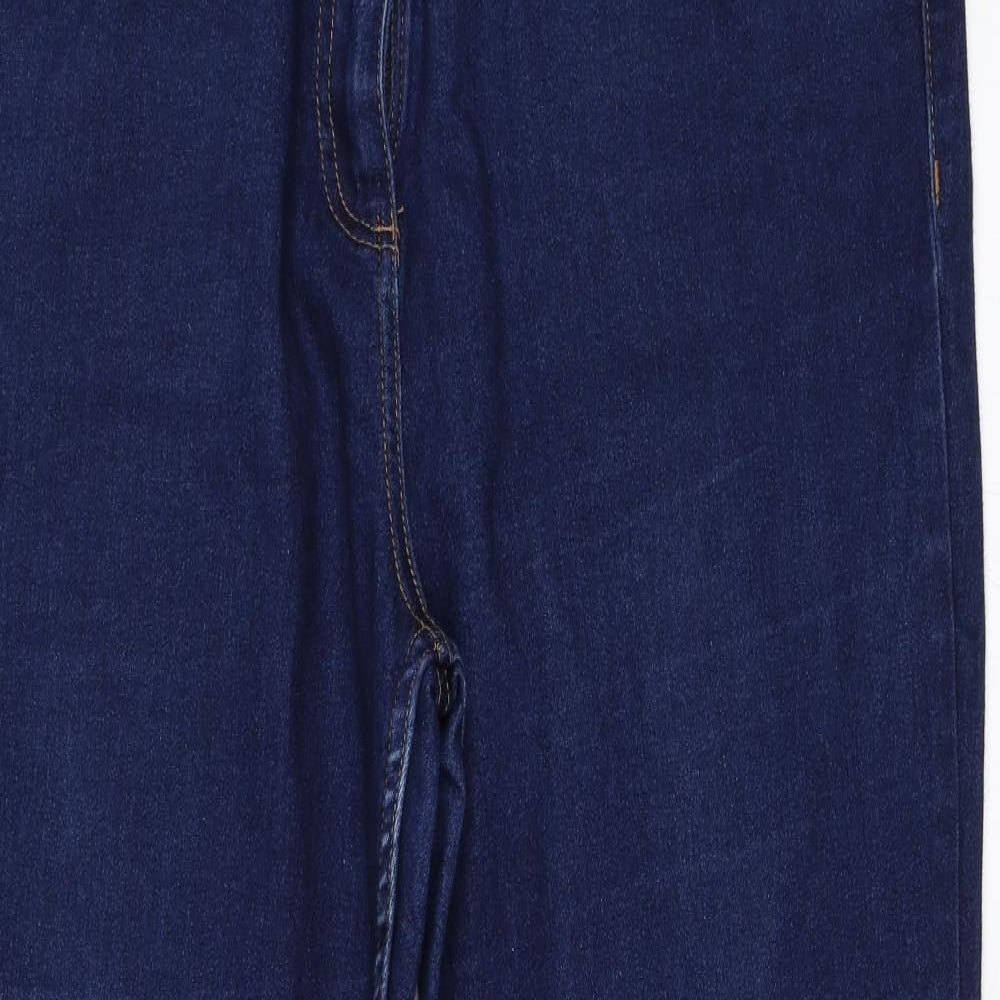Papaya Womens Blue  Denim Bootcut Jeans Size 16 L28 in