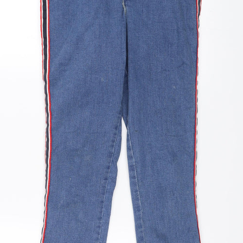 Primark Womens Blue  Denim Skinny Jeans Size 10 L27 in