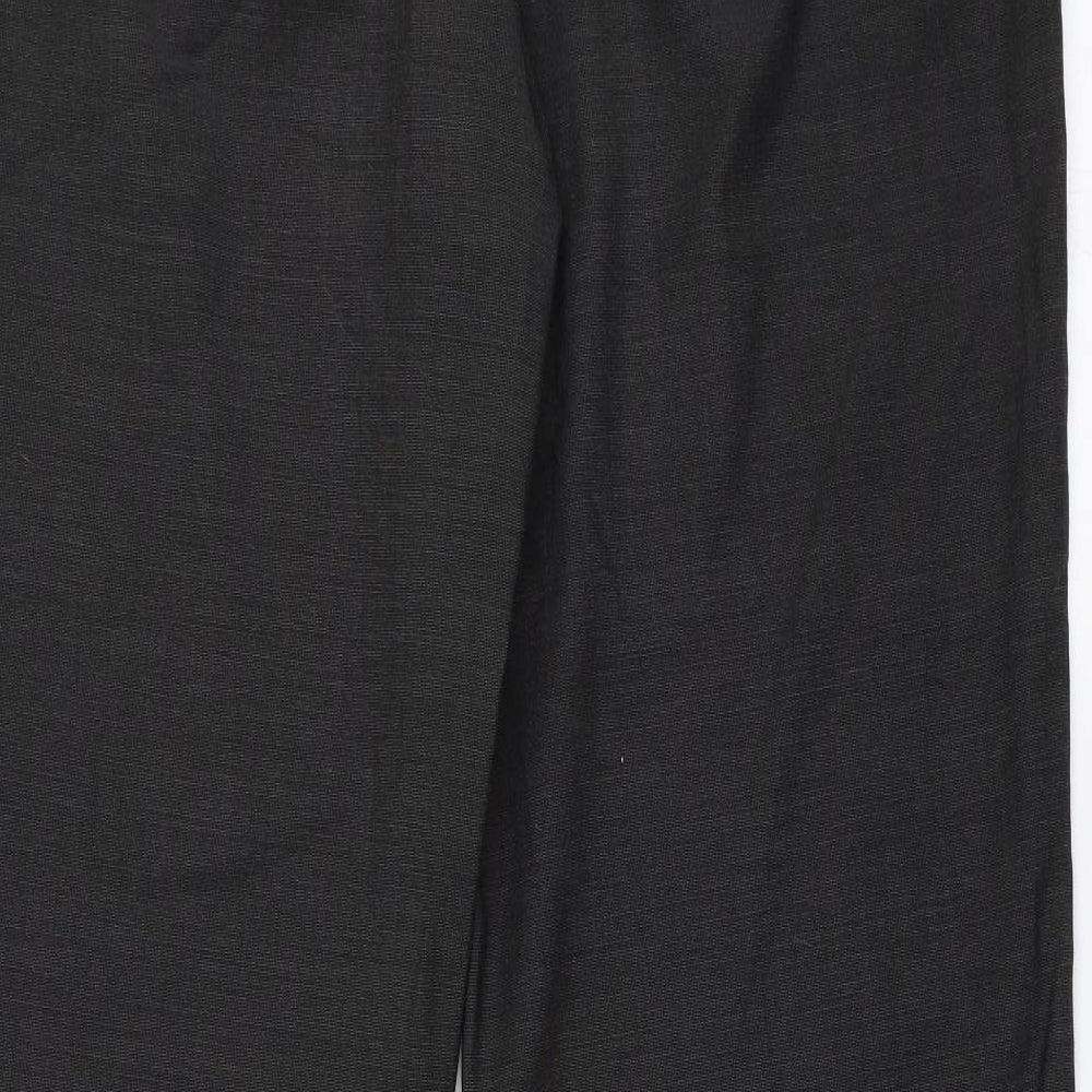 NEXT Womens Black   Trousers  Size 14 L30.5 in