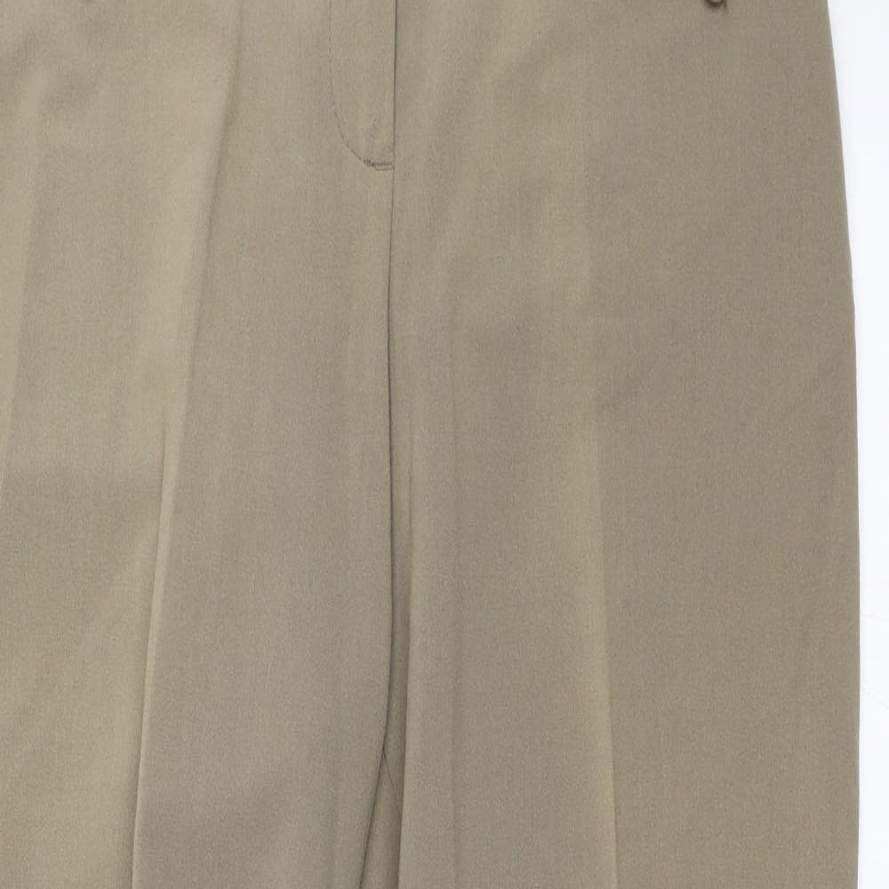 Marks and Spencer Womens Beige   Trousers  Size 10 L27 in