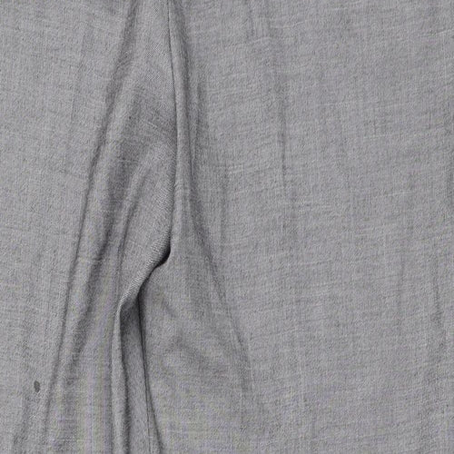 Papaya Womens Grey   Trousers  Size 12 L27 in