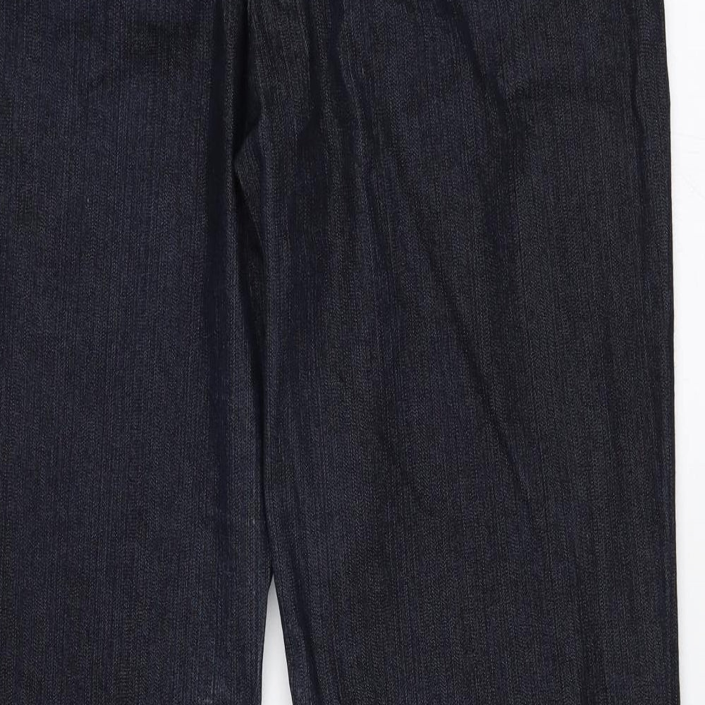 YesYes Womens Blue  Denim Bootcut Jeans Size 16 L31.5 in