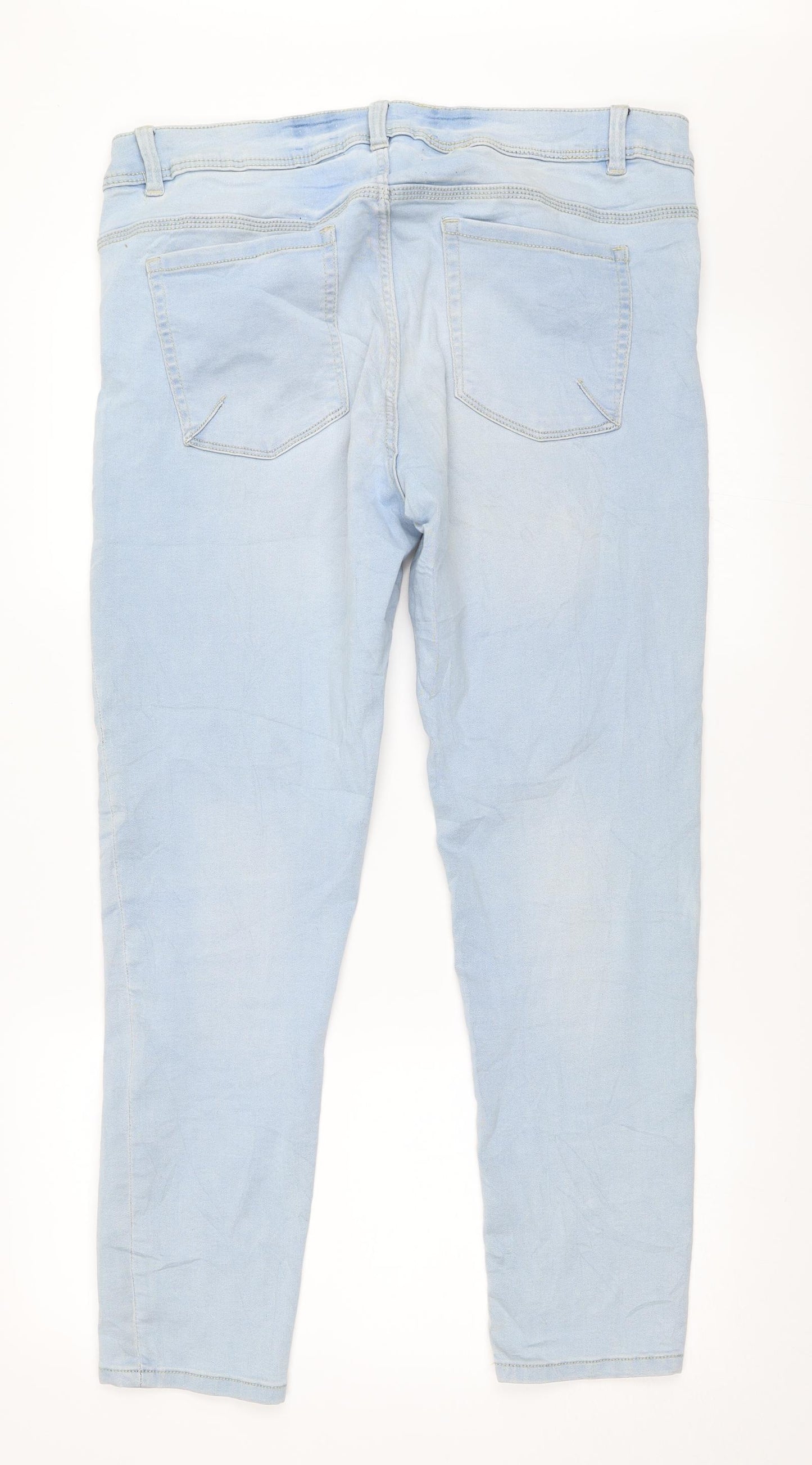 Denim 1982 Womens Blue  Denim Skinny Jeans Size 46 L29 in