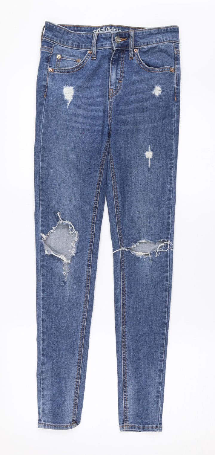 Wild Fable Womens Blue Denim Skinny Jeans Size 26 in L28.5 in