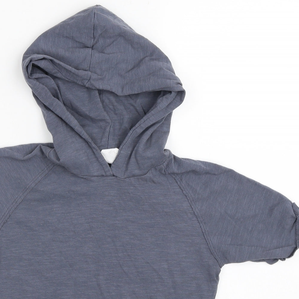 Zara Boys Grey   Pullover Hoodie Size 4-5 Years