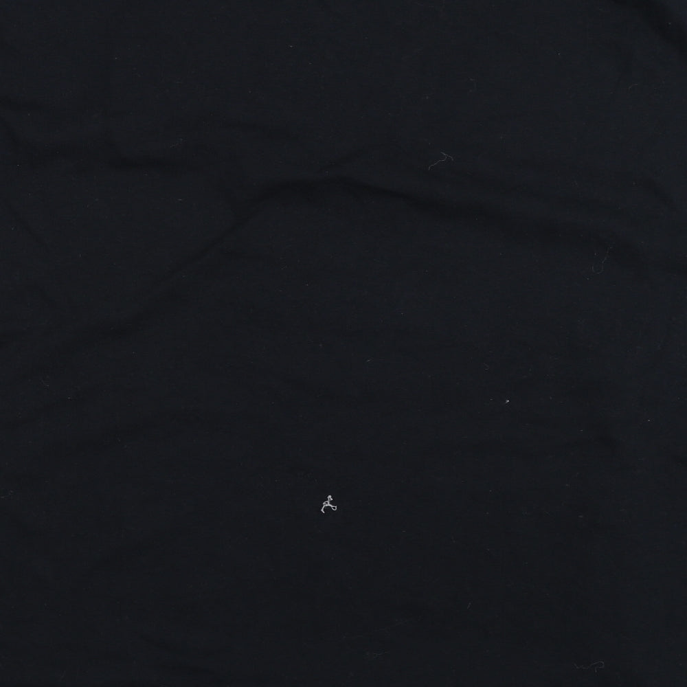 Gildan Mens Black    T-Shirt Size 2XL