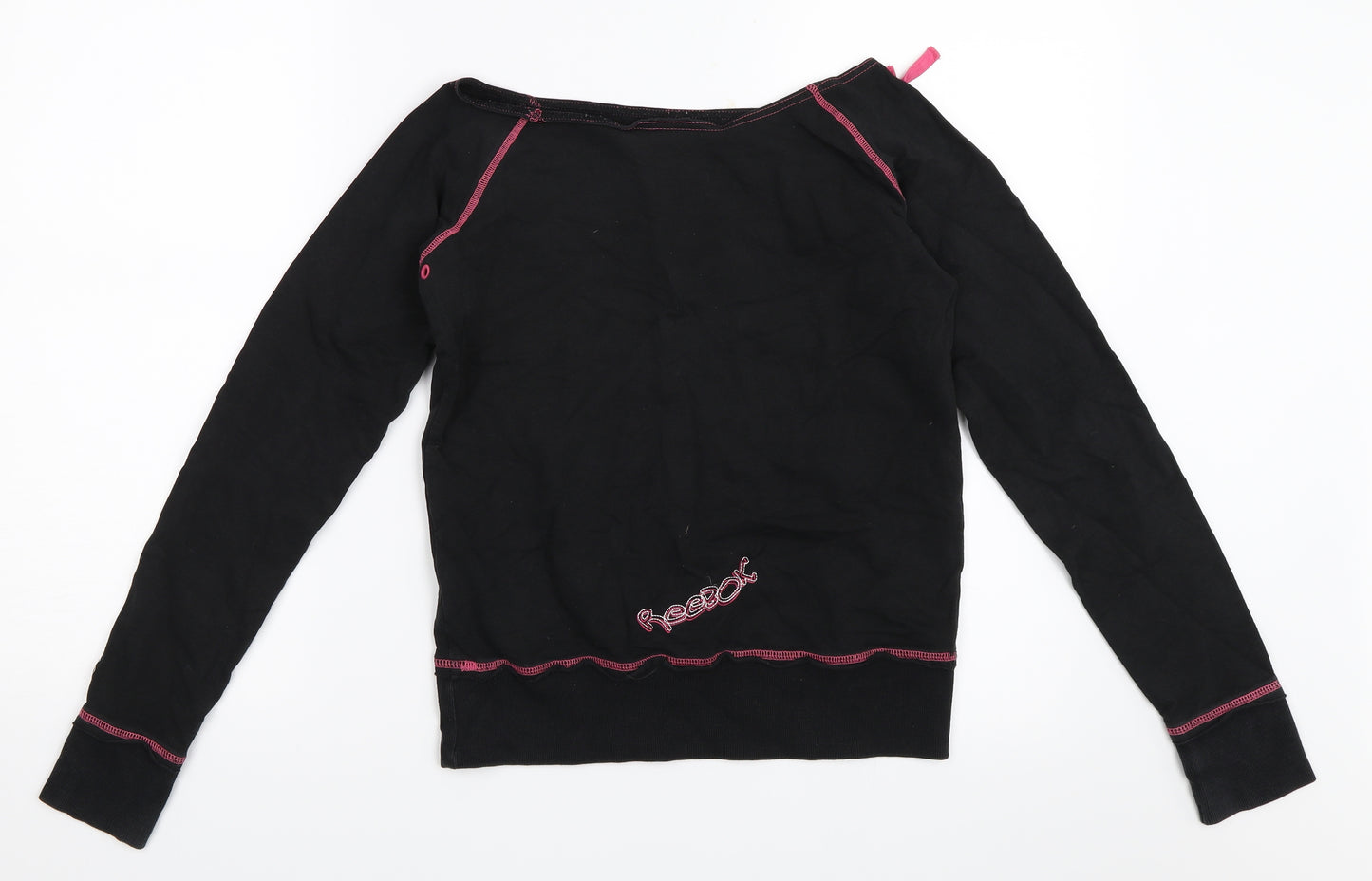 Reebok Girls Black   Pullover Sweatshirt Size XL