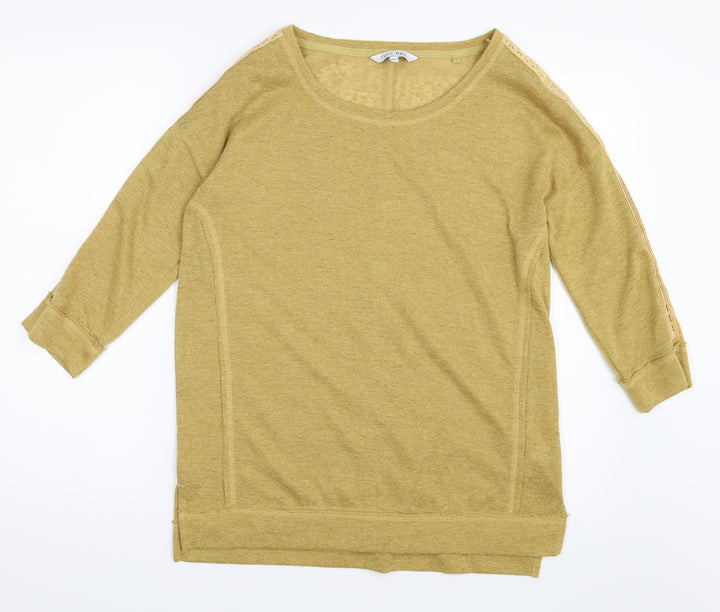 NEXT Womens Yellow   Pullover Jumper Size 10