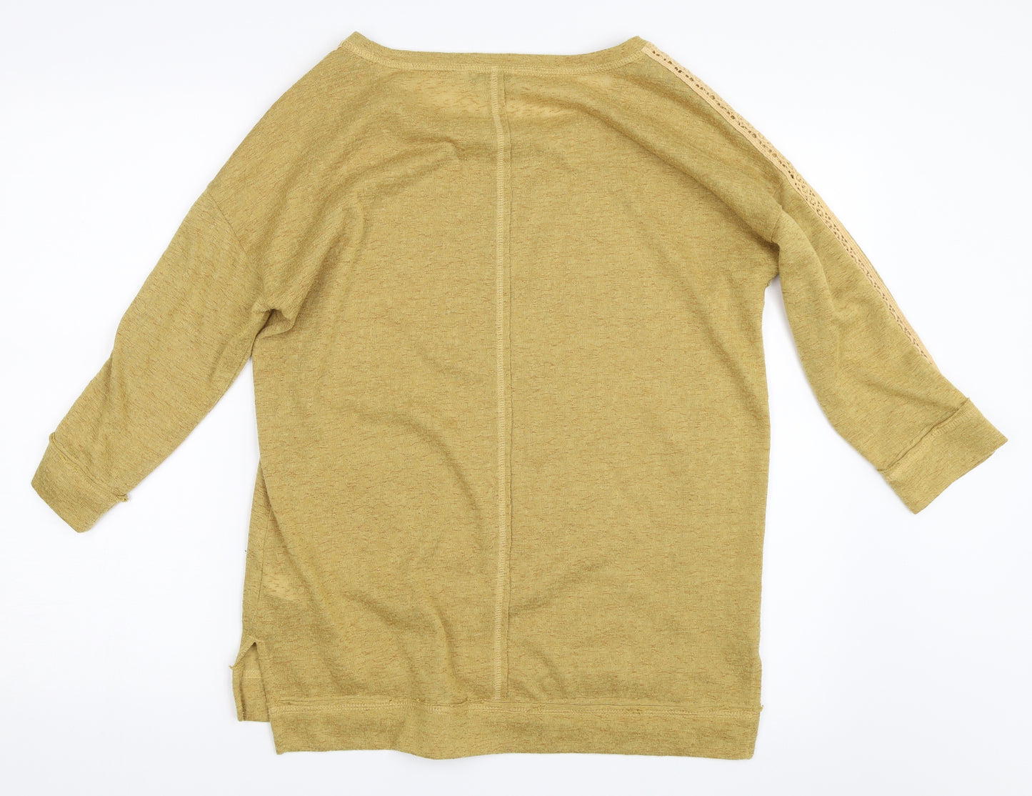 NEXT Womens Yellow   Pullover Jumper Size 10