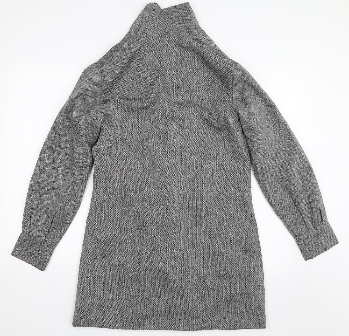 Parsian Womens Grey   Overcoat Coat Size 8