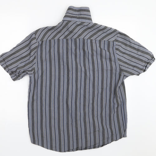 Ben Smith Mens Grey    Button-Up Size M