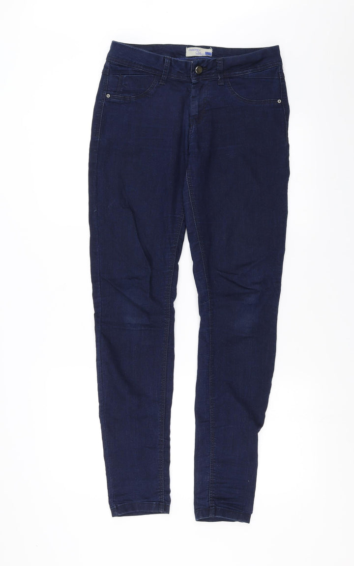 Clockhouse Womens Blue Denim Skinny Jeans Size 10 L32 in