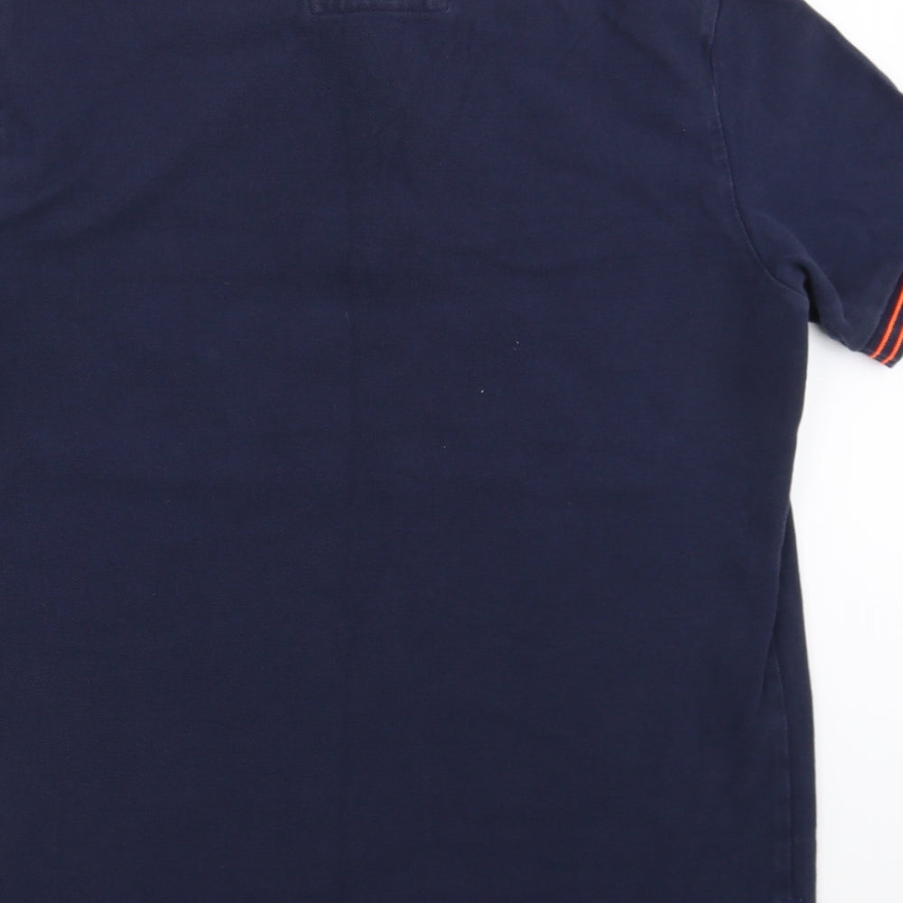 Superdry Mens Blue    Polo Size L