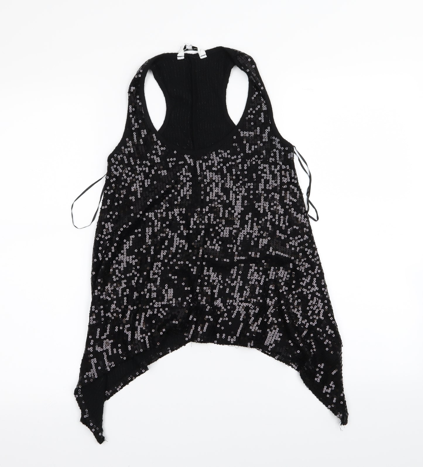 New Look Womens Black   Basic Tank Size 12