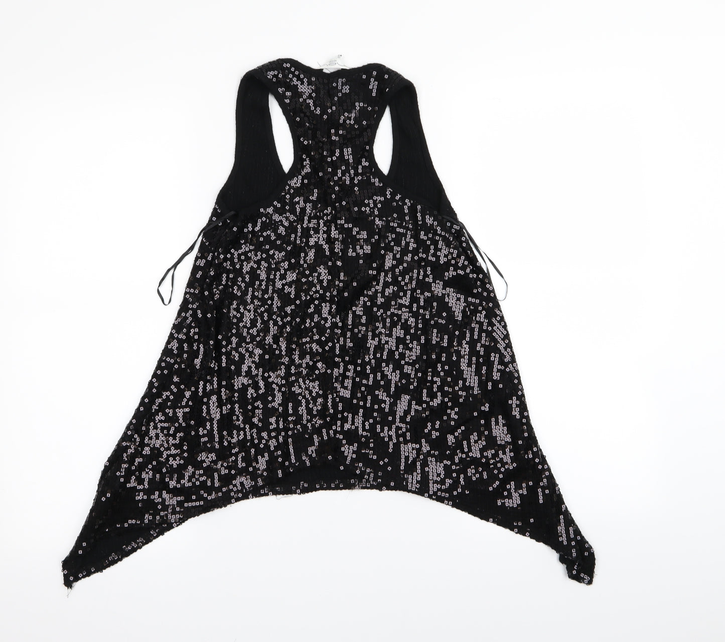 New Look Womens Black   Basic Tank Size 12