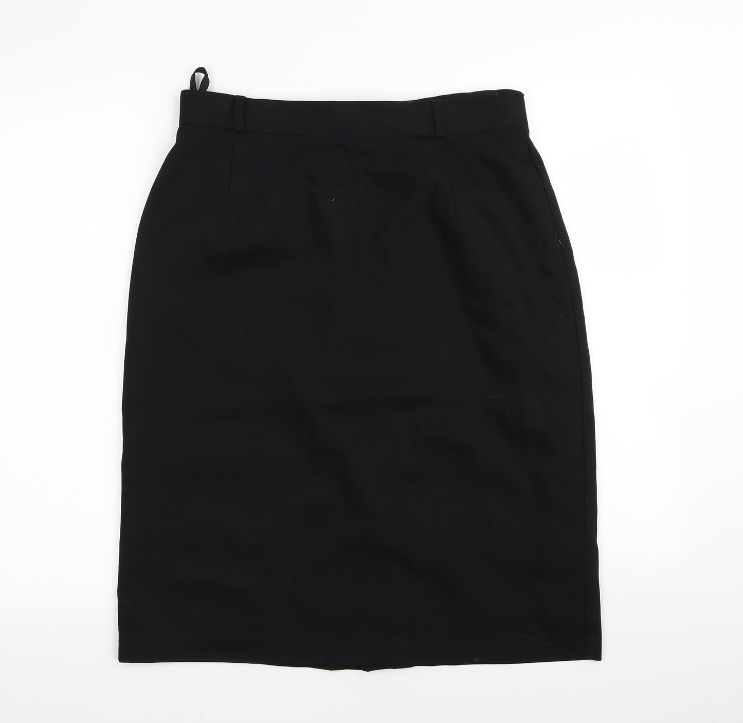 M&S Womens Black   A-Line Skirt Size 14