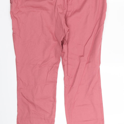 Primark Womens Pink   Trousers  Size 14 L27 in