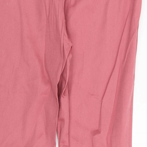 Primark Womens Pink   Trousers  Size 14 L27 in