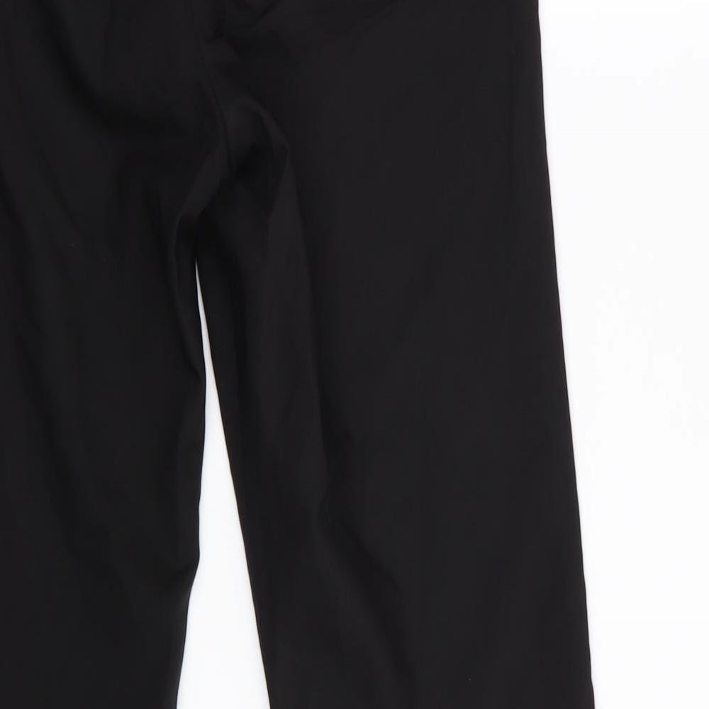 H&M Womens Black   Trousers  Size 6 L29 in