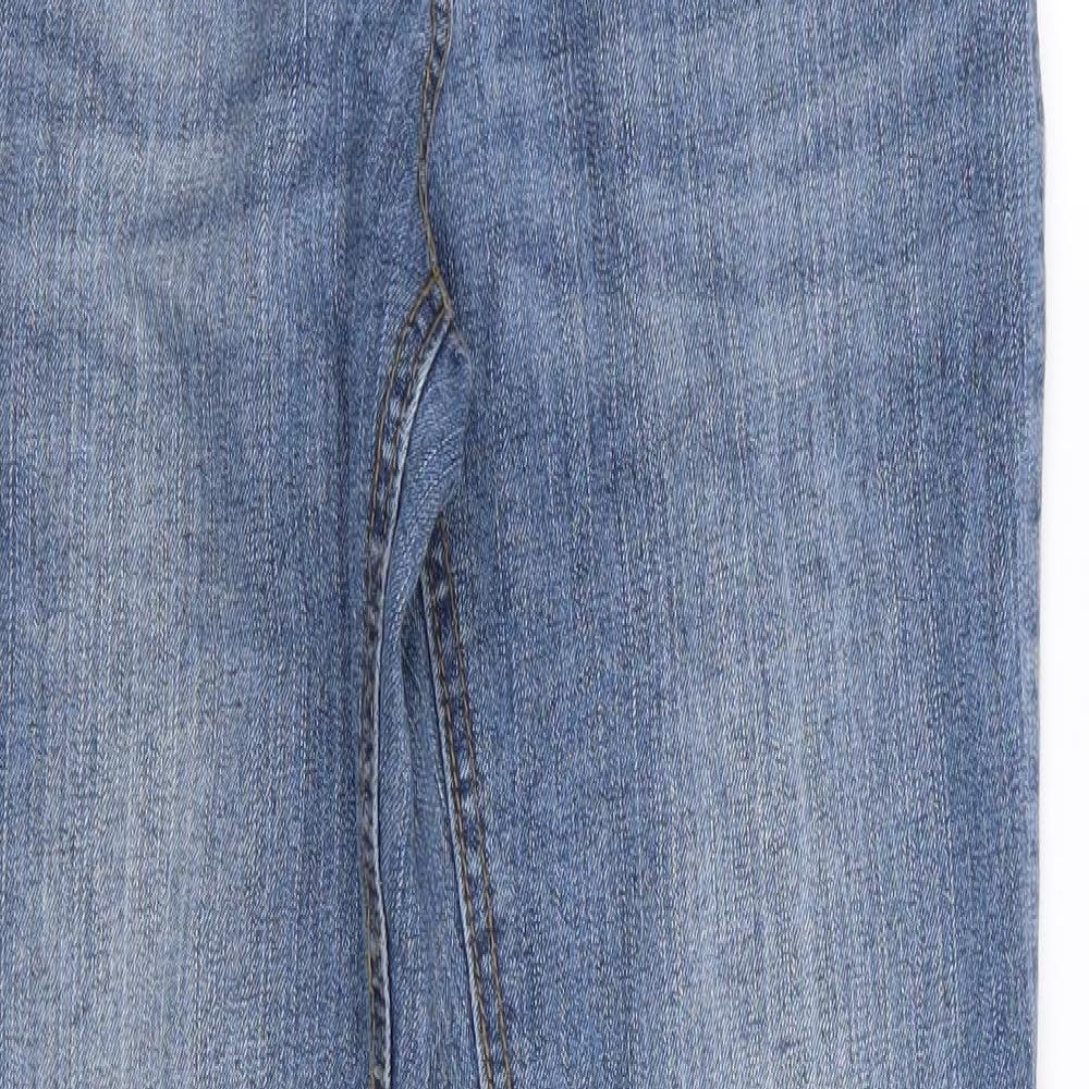 crash one Girls Blue   Straight Jeans Size 13-14 Years