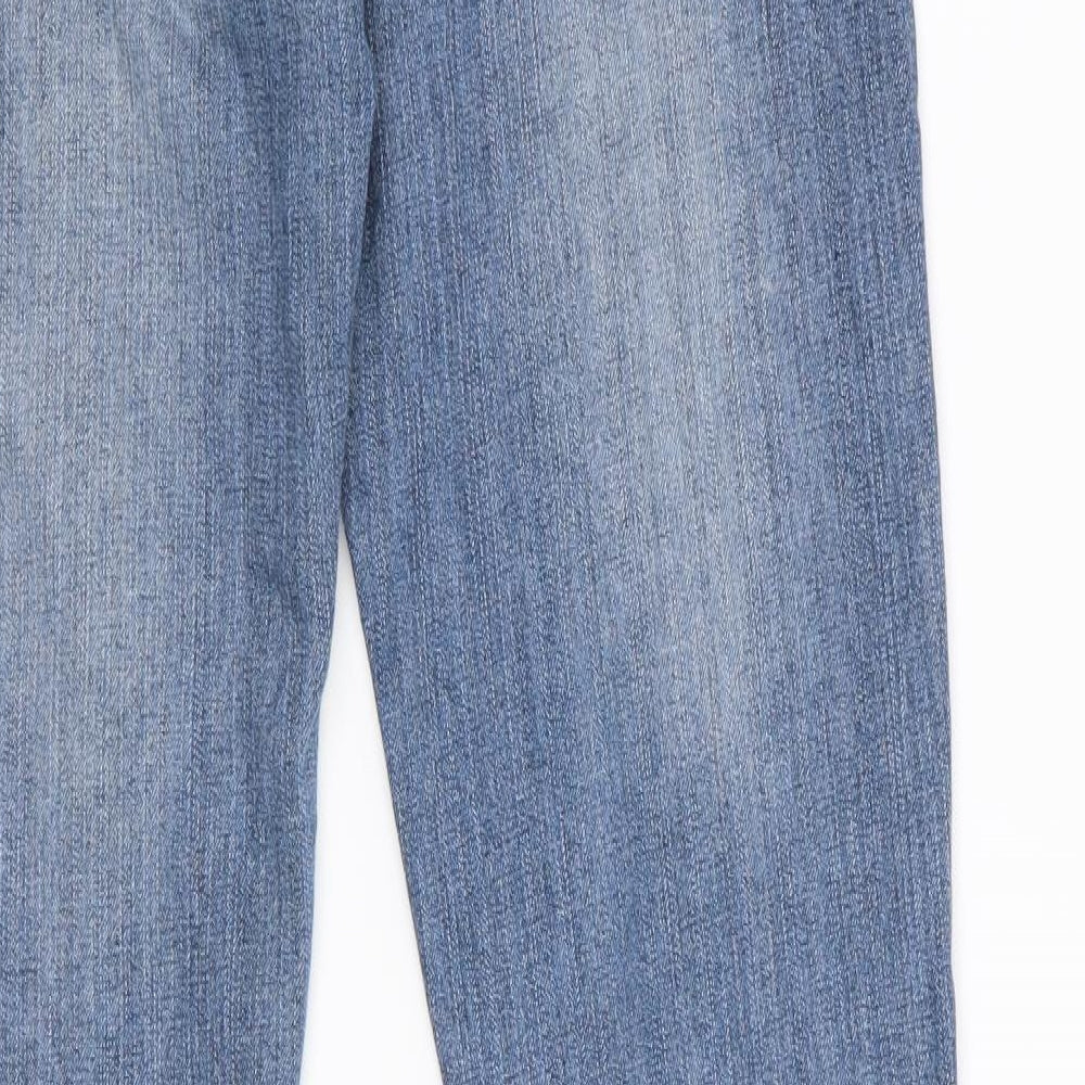 crash one Girls Blue   Straight Jeans Size 13-14 Years