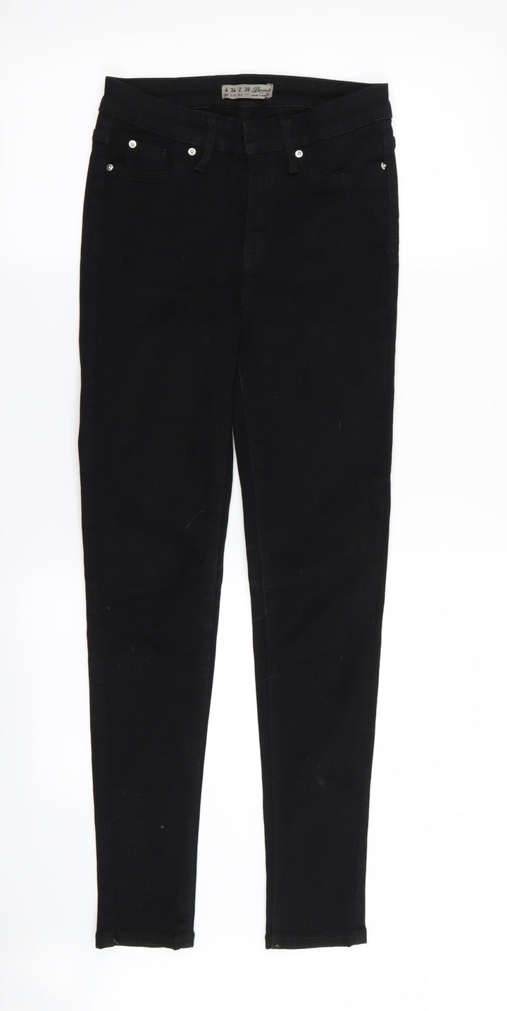 denim and co Womens Black   Skinny Jeans Size 6 L28 in