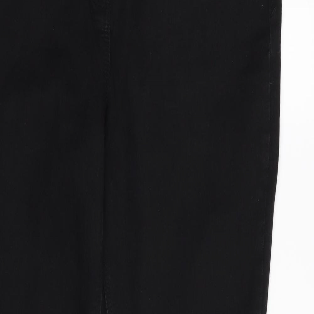 Asda George Womens Black   Bootcut Jeans Size 14 L30 in