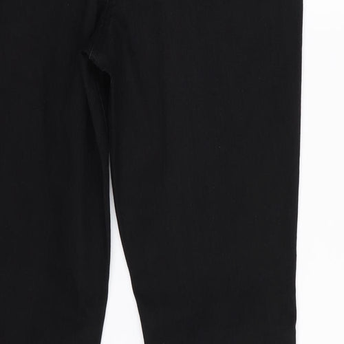 Asda George Womens Black   Bootcut Jeans Size 14 L30 in