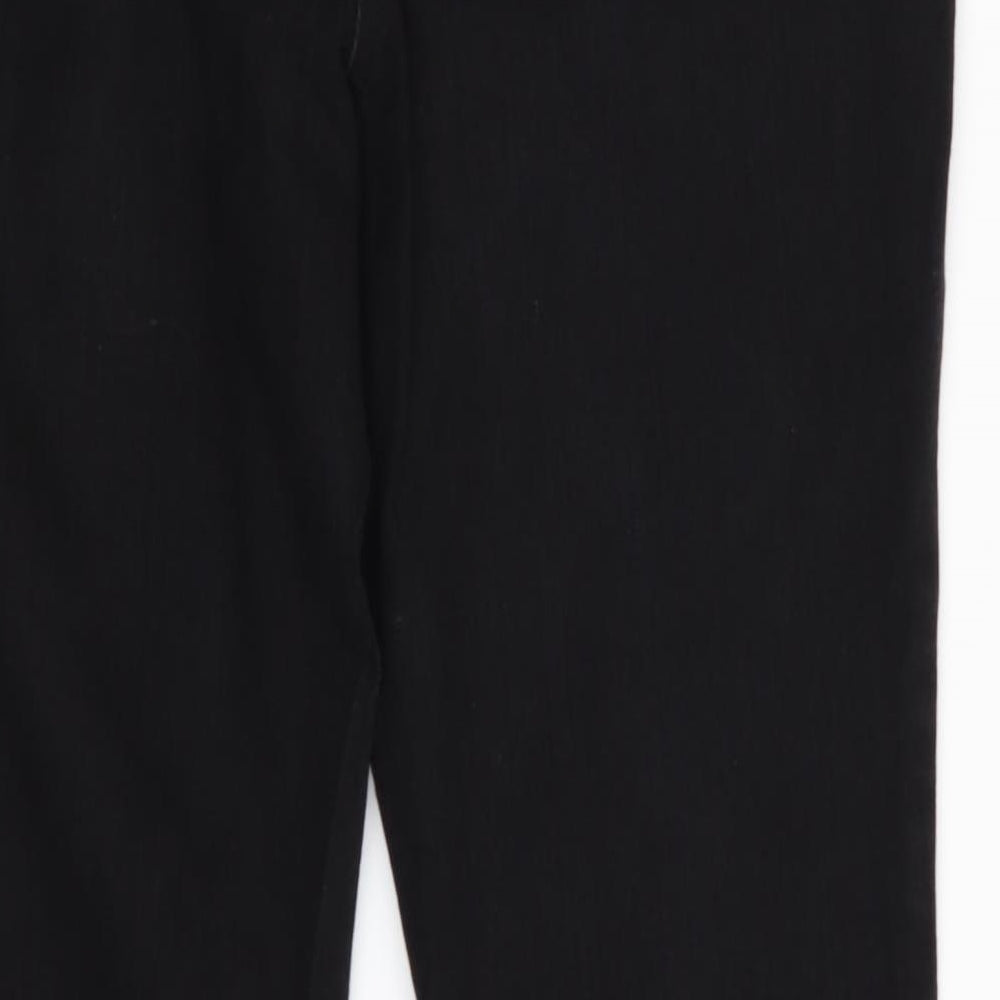 BHS Womens Black   Bootcut Jeans Size 14 L26 in