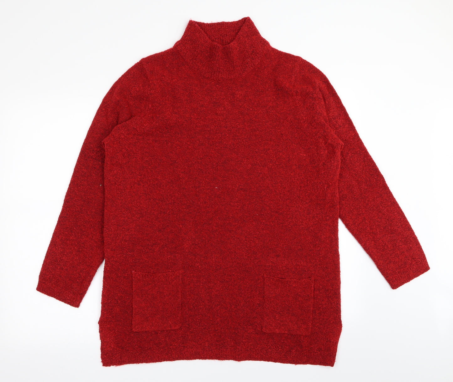 julipa Womens Red   Pullover Jumper Size 16