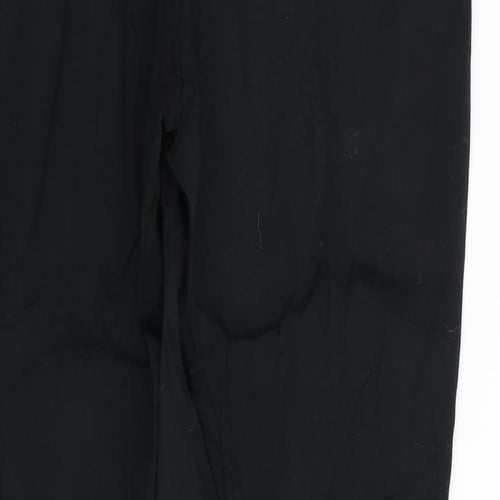H&M Womens Black   Trousers  Size 10 L26 in