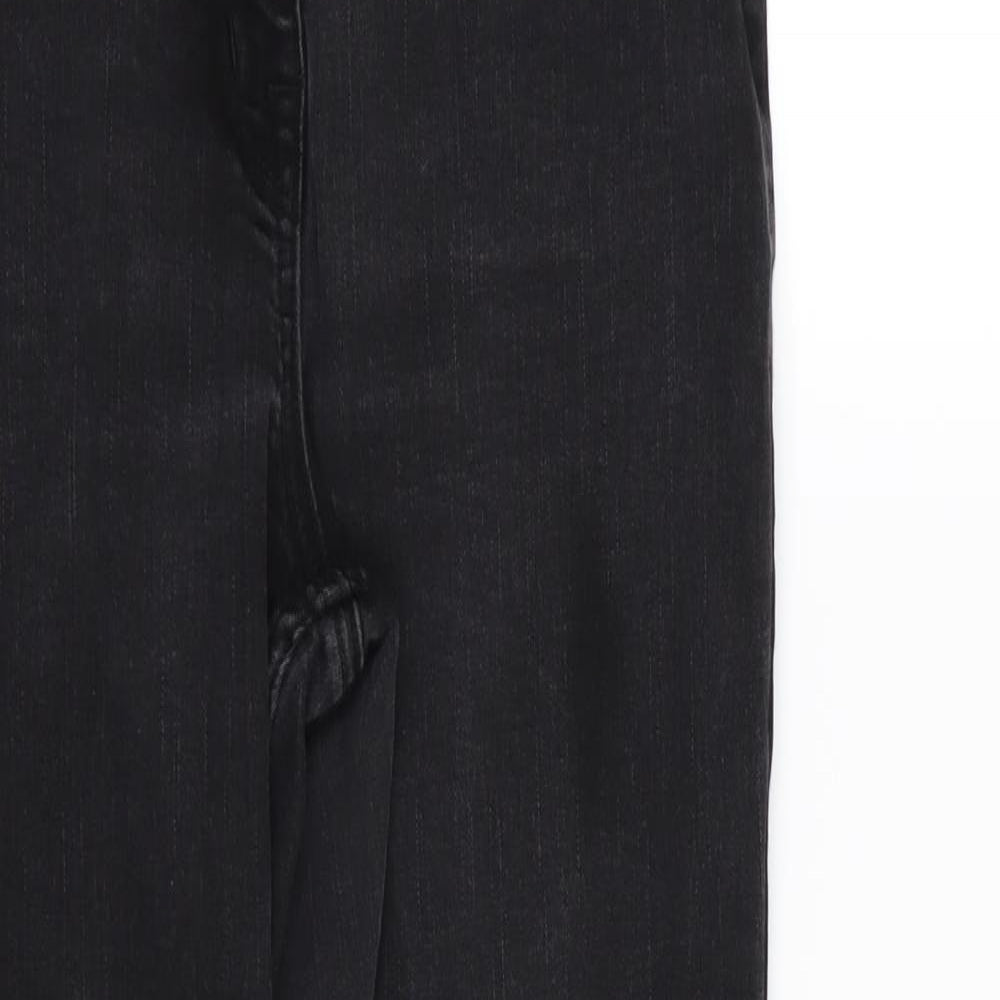 Nutmeg Womens Black   Skinny Jeans Size 14 L27 in