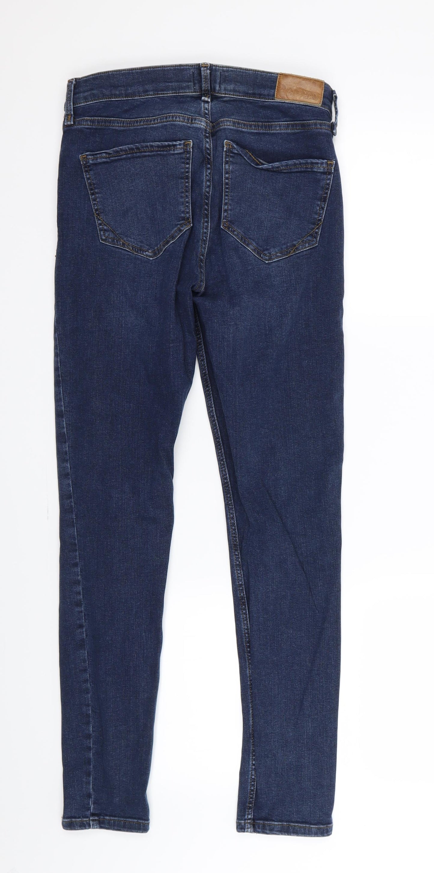 River Island Womens Blue   Skinny Jeans Size 8 L28 in