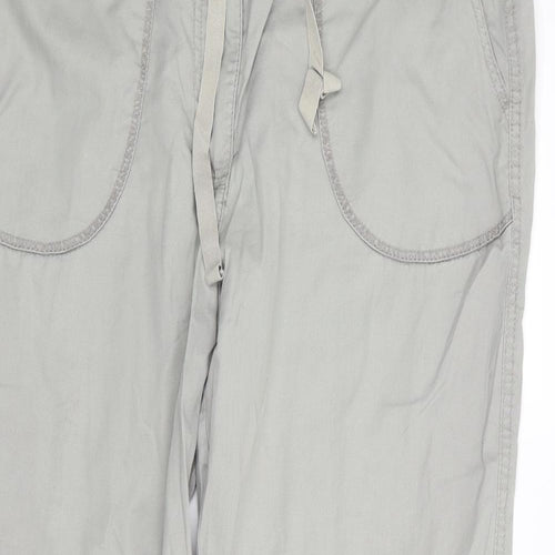 M&S Womens Grey   Trousers  Size 16 L28 in