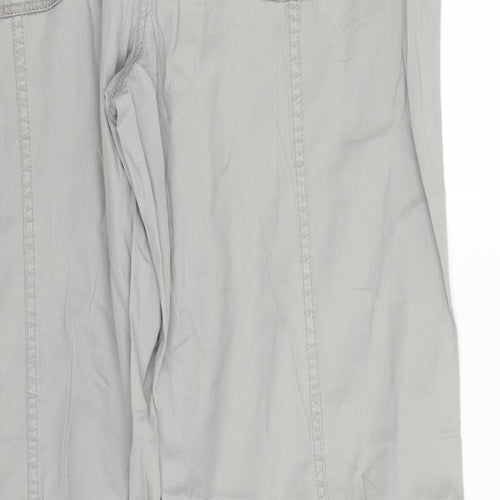 M&S Womens Grey   Trousers  Size 16 L28 in