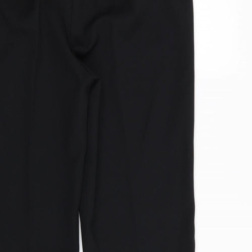 TU Womens Black   Trousers  Size 12 L28 in