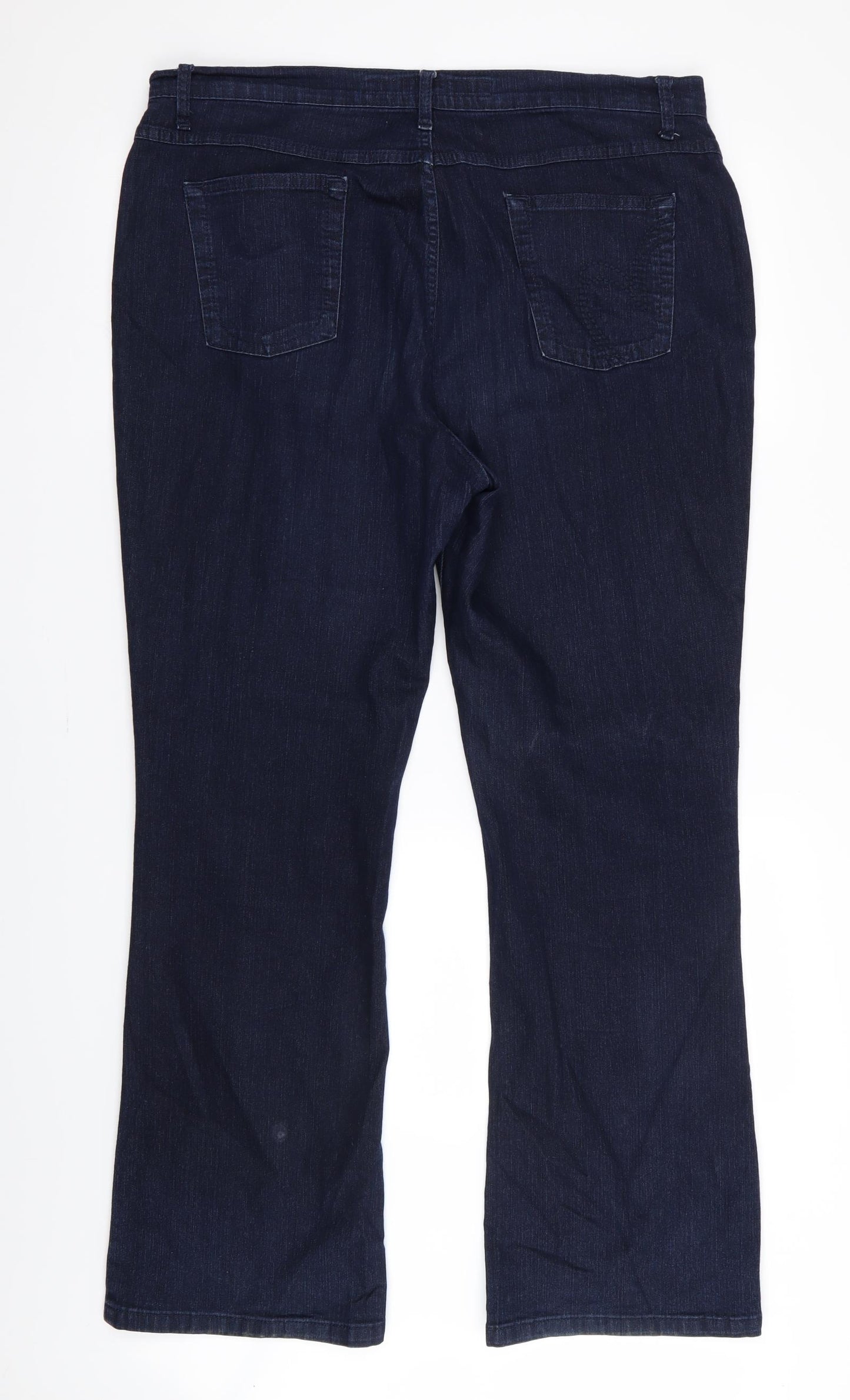 Per Una Womens Blue   Straight Jeans Size 18 L31 in