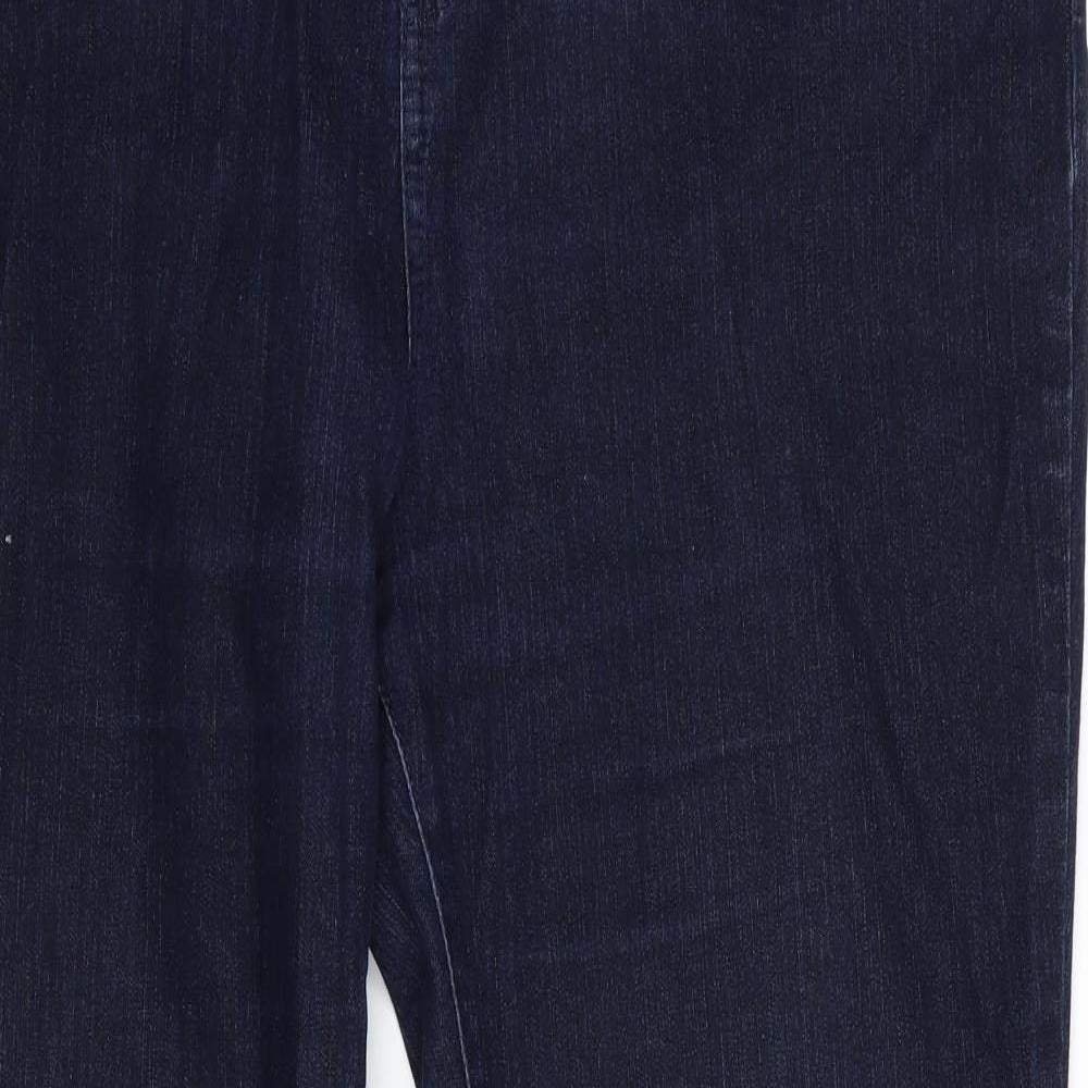 Per Una Womens Blue   Straight Jeans Size 18 L31 in