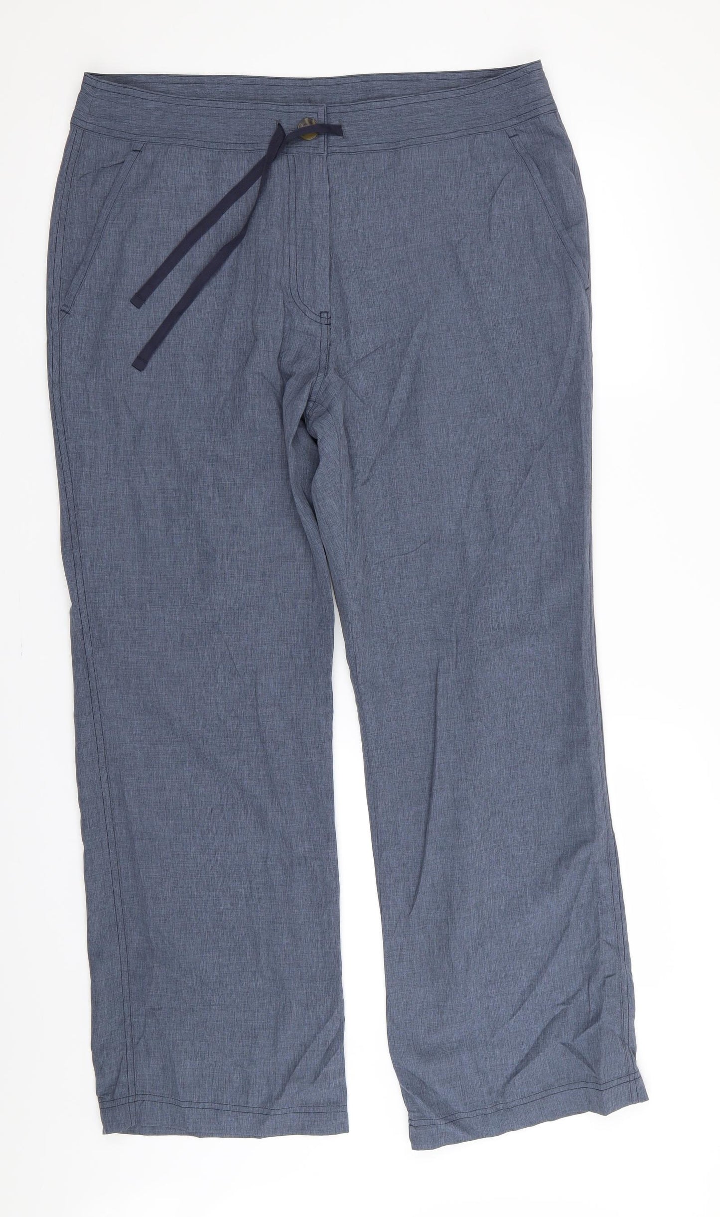 Rohan Womens Blue   Trousers  Size 14 L29 in