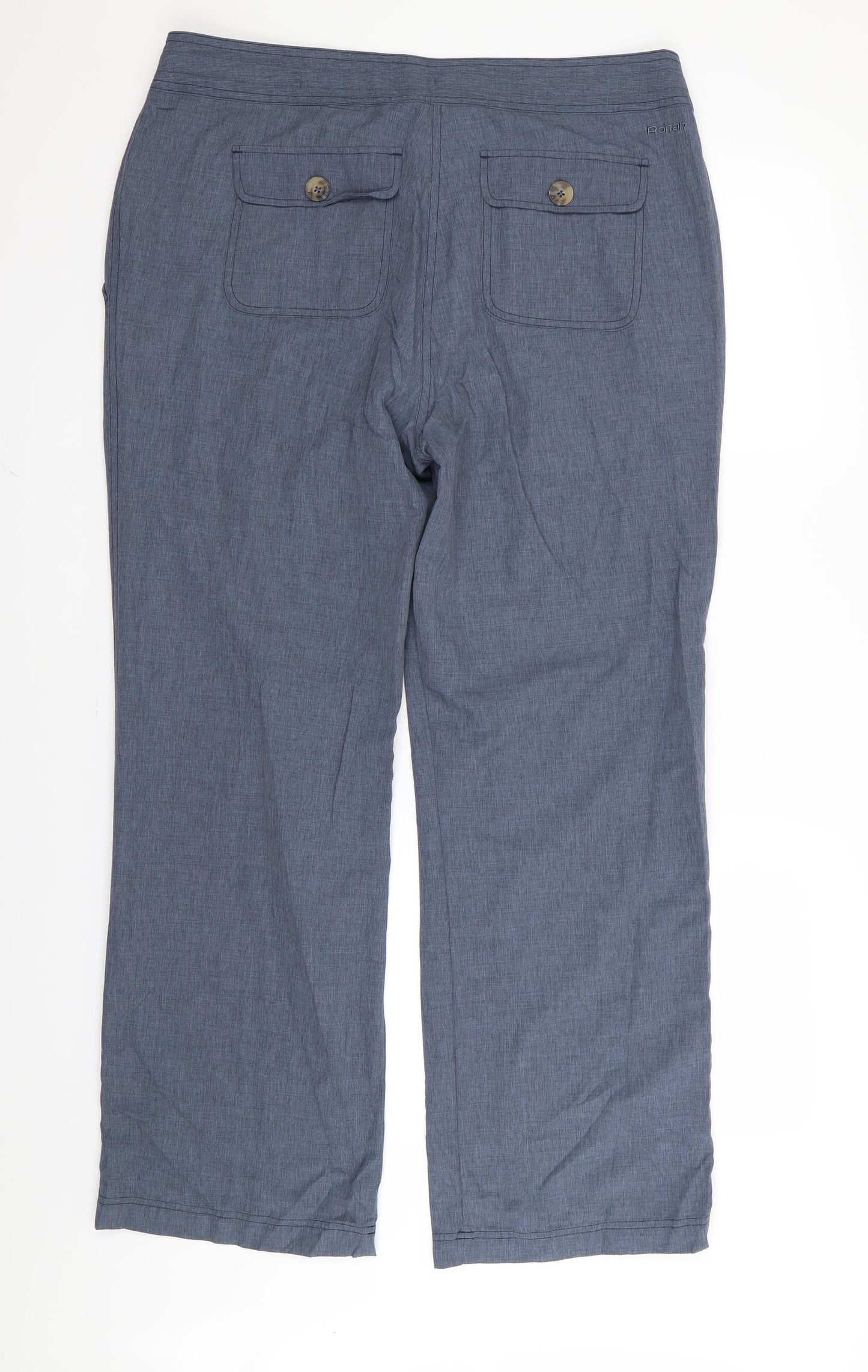 Rohan Womens Blue   Trousers  Size 14 L29 in