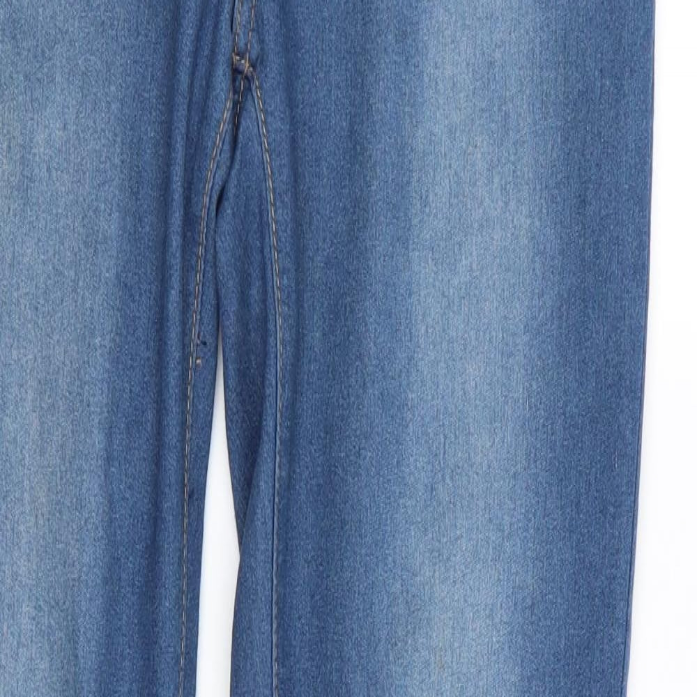 DENIM AND CO Womens Blue   Skinny Jeans Size 12 L32 in