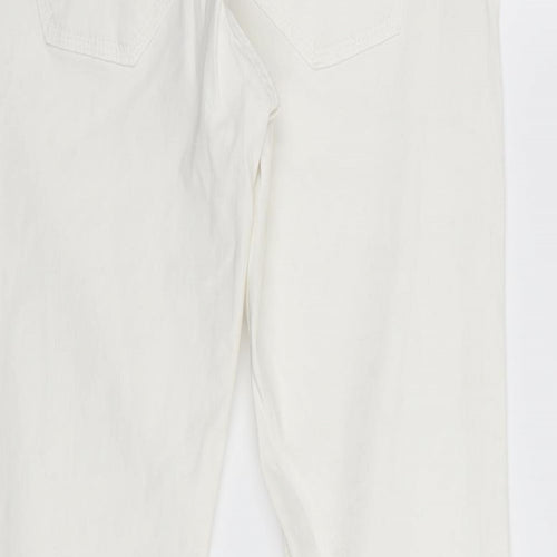 Zara Womens White   Skinny Jeans Size 10 L24 in