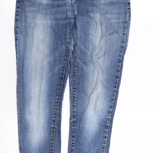 analucy Womens Blue   Skinny Jeans Size S L29 in