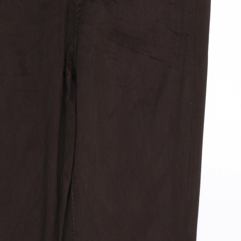 H&M Womens Brown   Skinny Jeans Size 10 L32 in