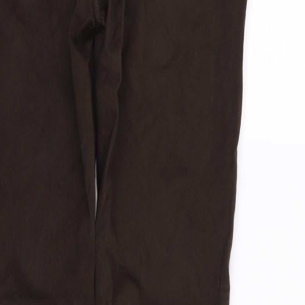 H&M Womens Brown   Skinny Jeans Size 10 L32 in