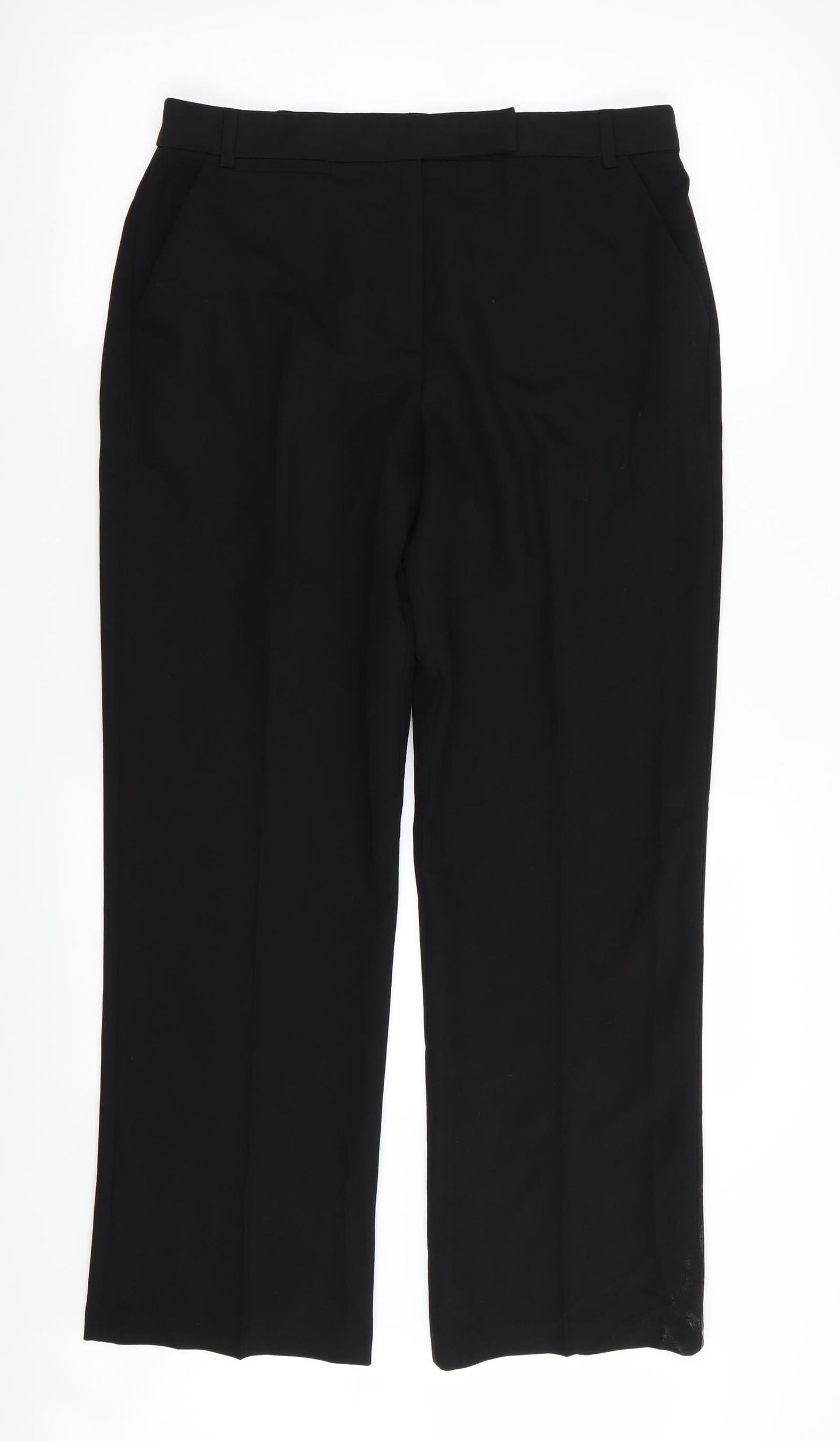 ASOS Womens Black   Trousers  Size 12 L27 in